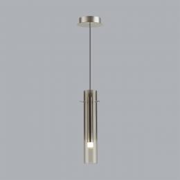 Odeon light 5062/5LA PENDANT ODL24 317 серебристый/дымчатый/металл/стекло Подвес LED 5W 3000K SHINY  - 4 купить